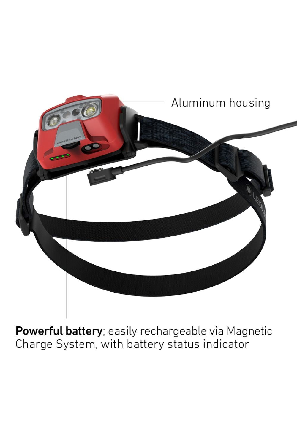 Ledlenser M2ABE0 HF6R Core Rechargable 800lm LED Head Torch