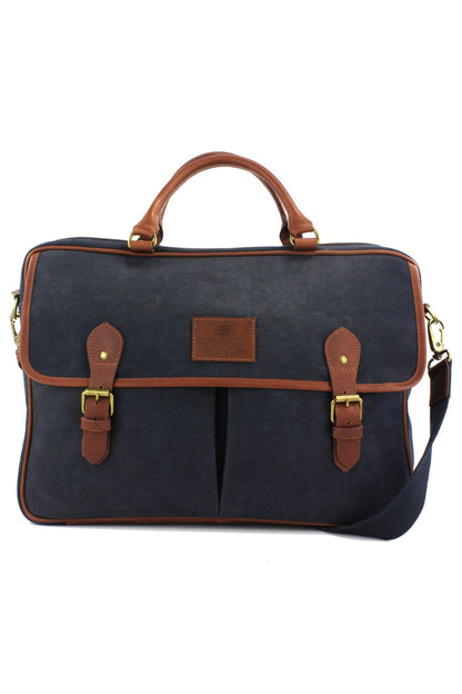  Mens Waxed Canvas Briefcase