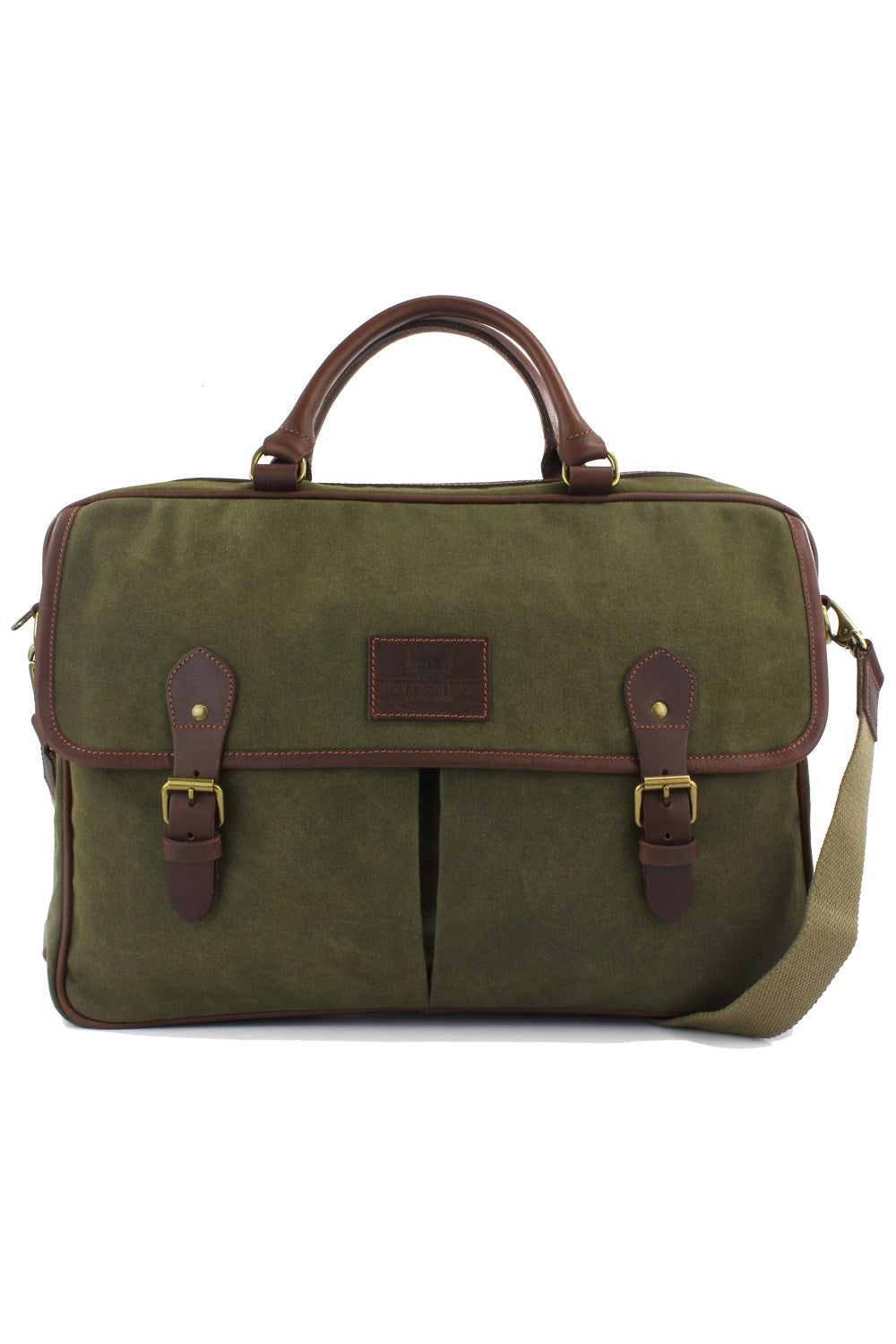  Mens Waxed Canvas Briefcase