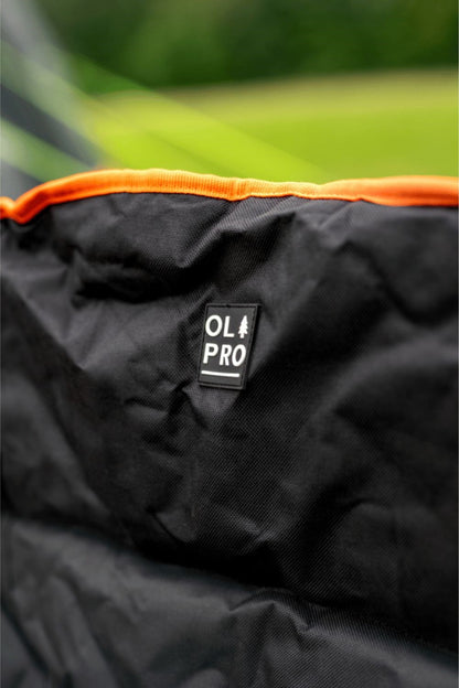  M2BADD Henwick Padded Folding Camp Chair Orange & Black