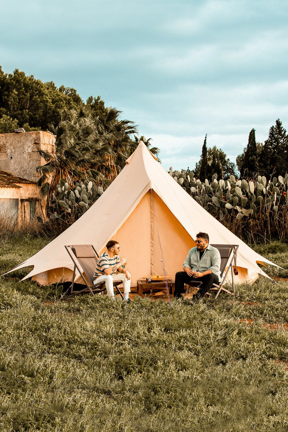  5m Bell Tent Plus Canvas Lite 200gsm