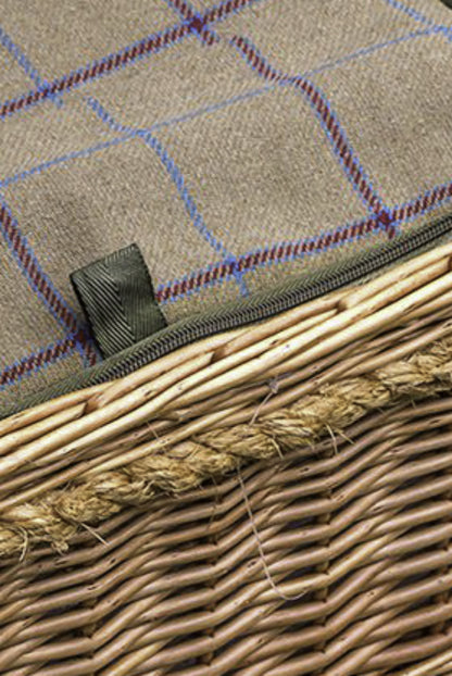  M2E090 Cheltenham Wicker Picnic Basket With Fitted Cooler