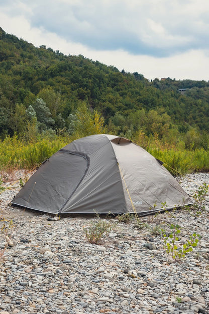  M2E7C0 2 Person Trekking Dome Tent 100% Recycld Polyester