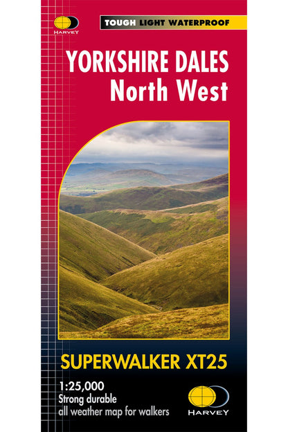  M2EAC7 Yorkshire Dales North West Superwalker Map