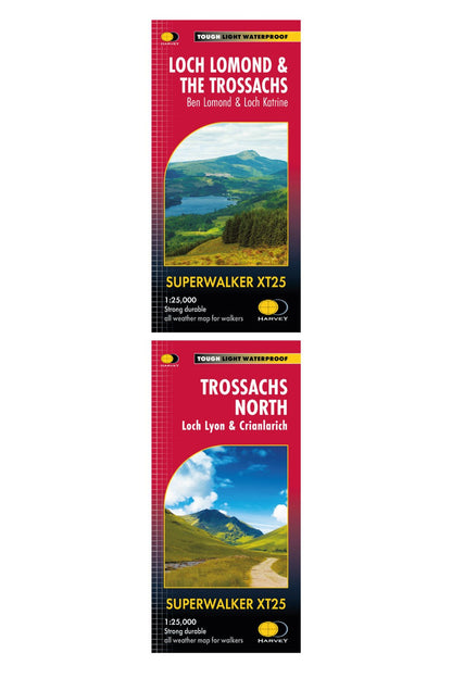  M2EE47 Loch Lomond & The Trossachs Superwalker Map Set