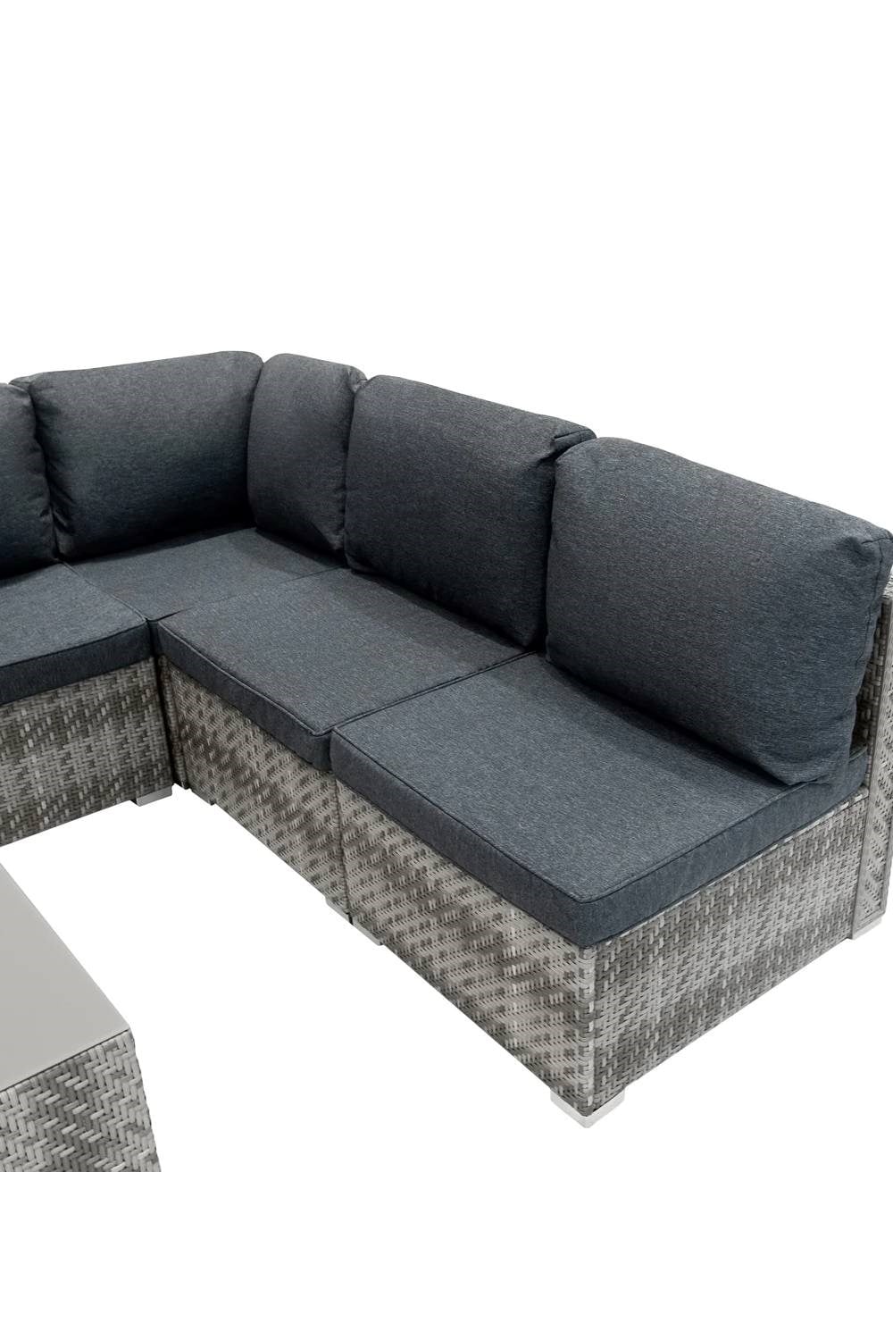  M30576 Rattan Modular 7 Piece Set & 996L Storage Box