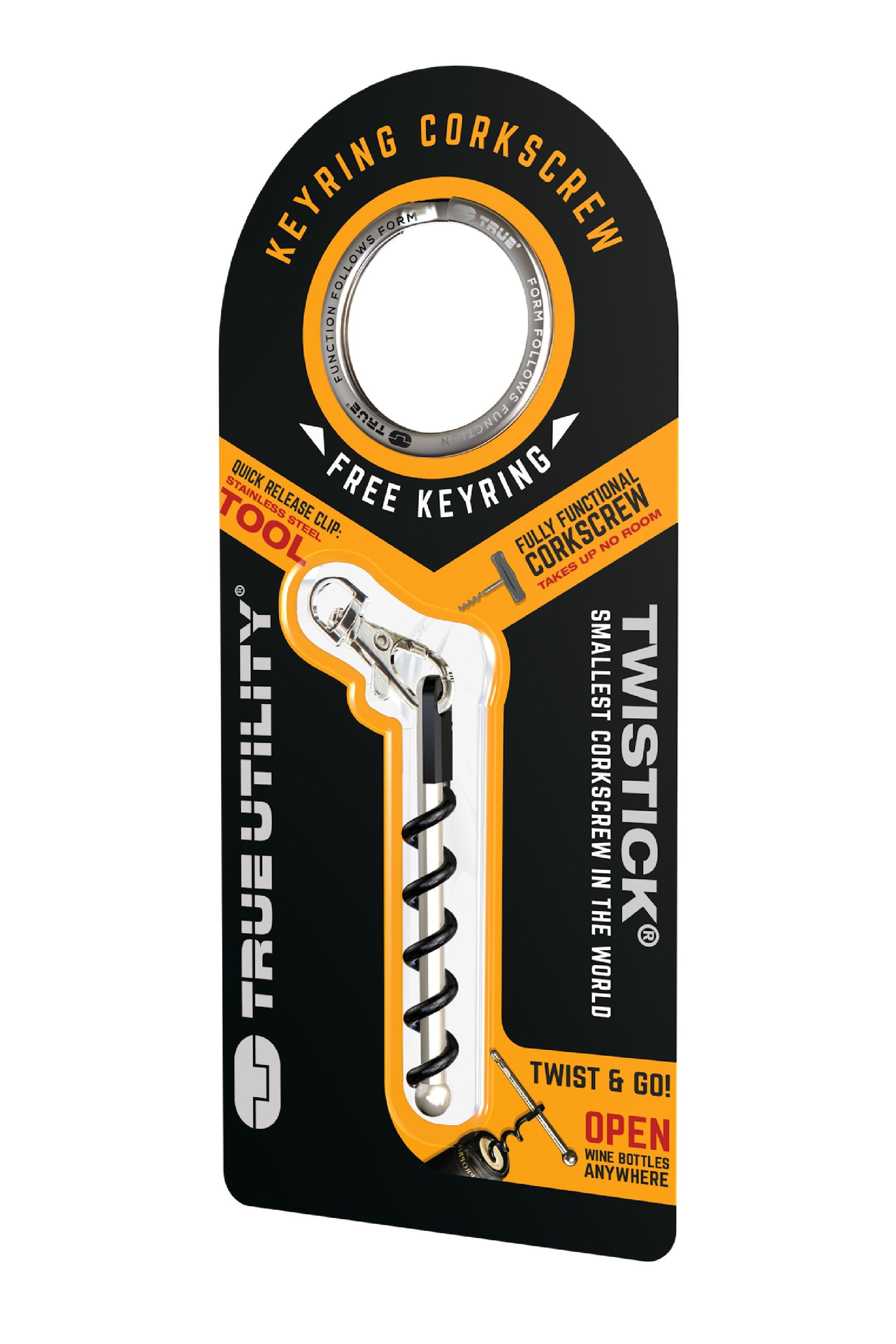  Twistick Stainless Steel Corkscrew