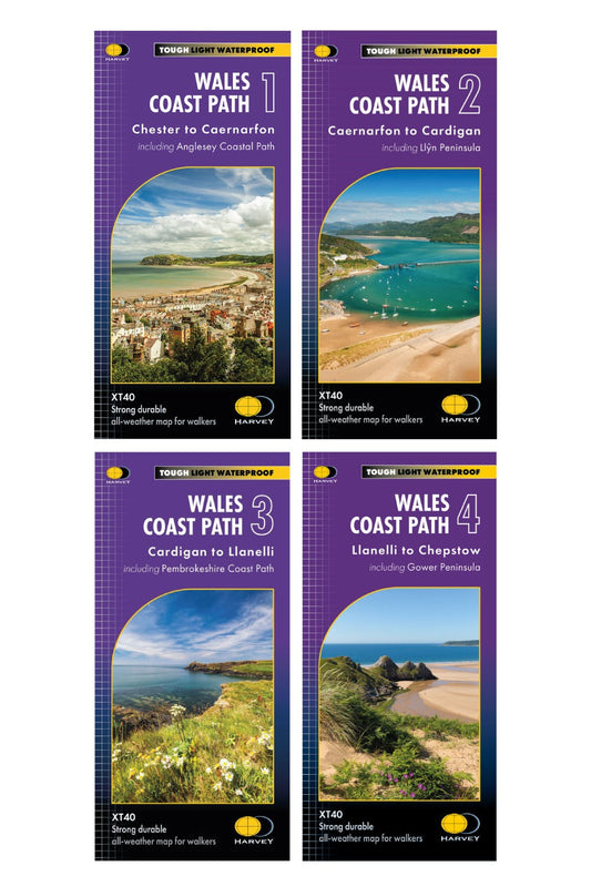  M31A89 Wales Coast Path Trail Map Set