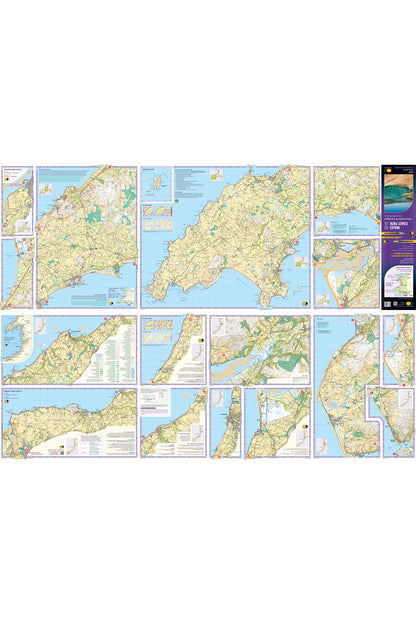  M31A89 Wales Coast Path Trail Map Set