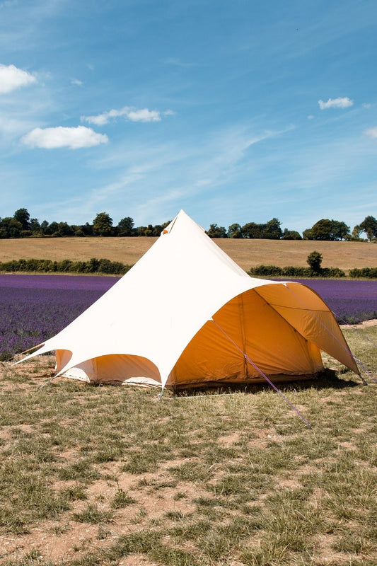  5m Star Bell Tent Canvas Lite 200gsm