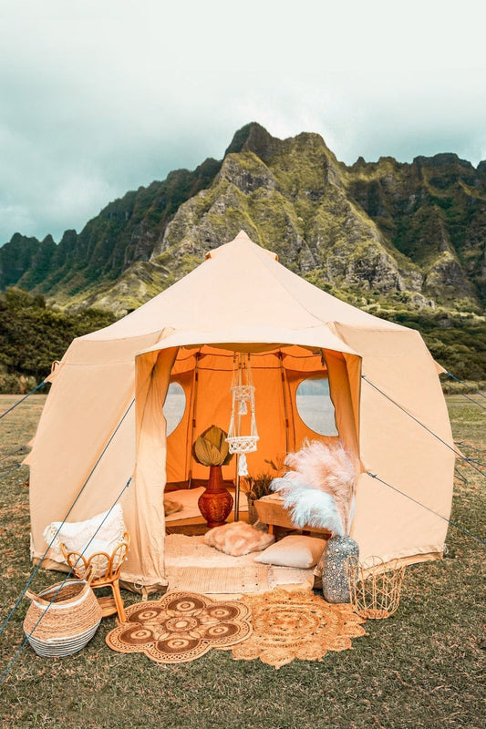 4m Luna Tent Fire Retardant Cotton 320gsm