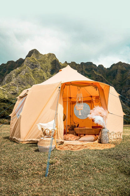  4m Luna Tent Fire Retardant Cotton 320gsm