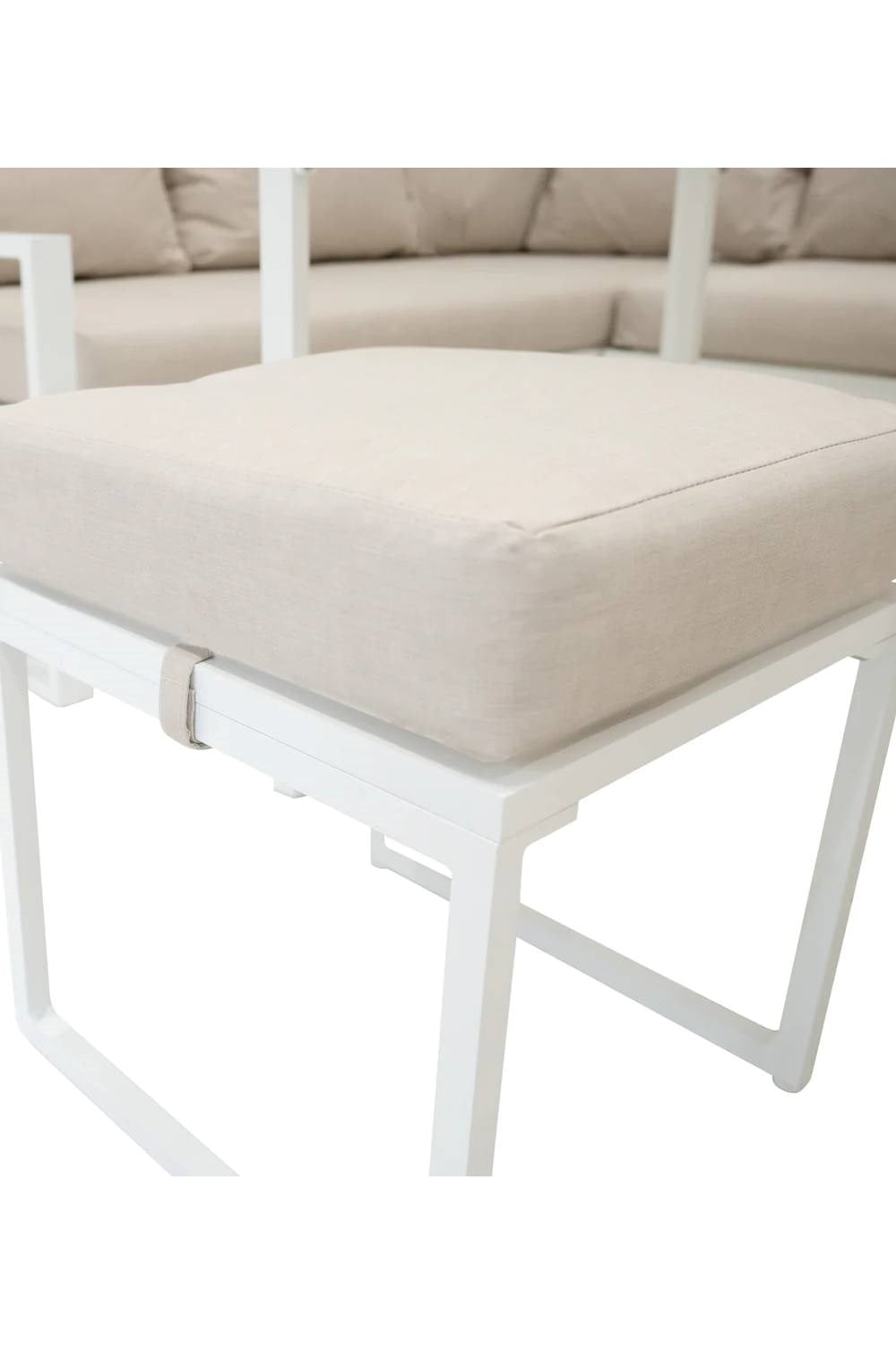  M3632C Aluminium Corner Sofa Set
