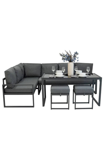  M3632C Aluminium Corner Sofa Set