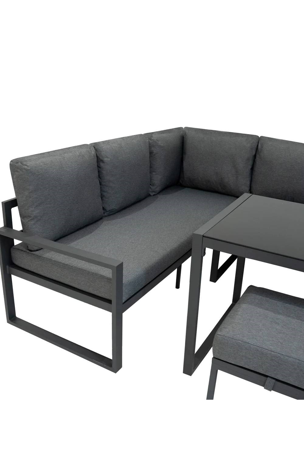  M3632C Aluminium Corner Sofa Set