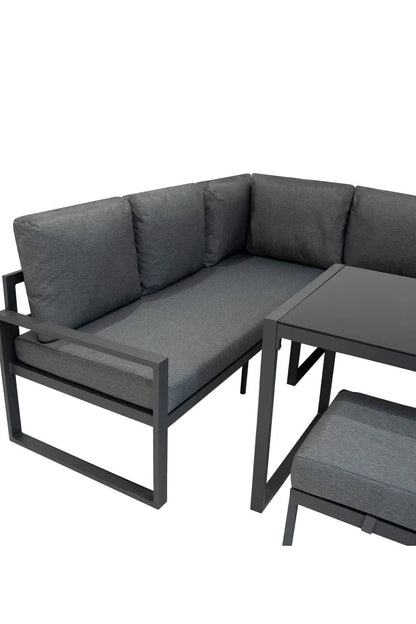  M3632C Aluminium Corner Sofa Set