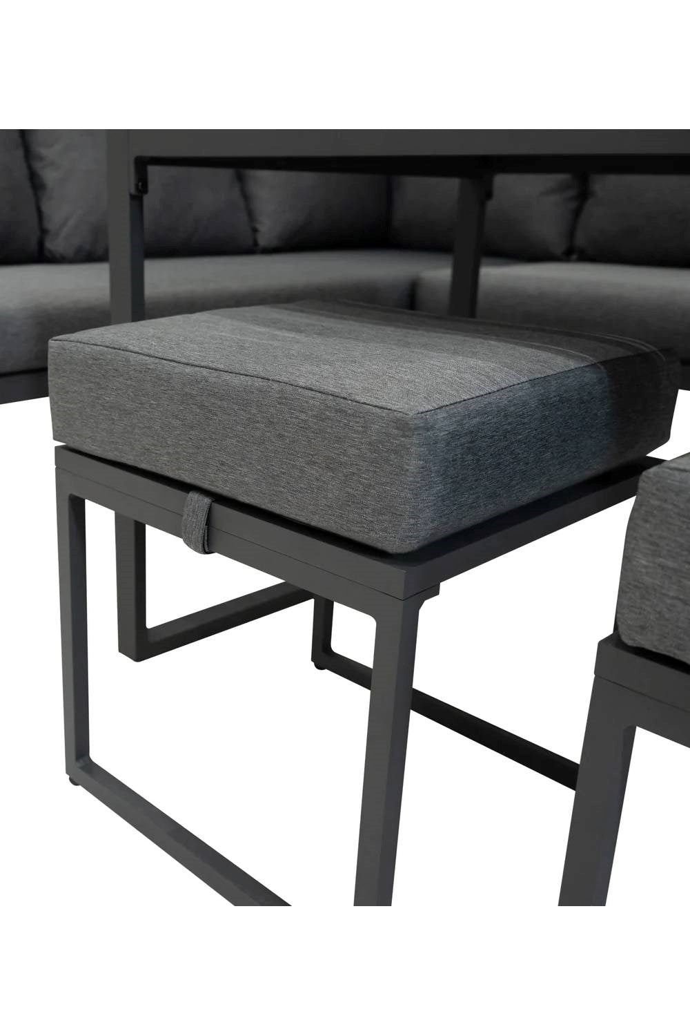  M3632C Aluminium Corner Sofa Set