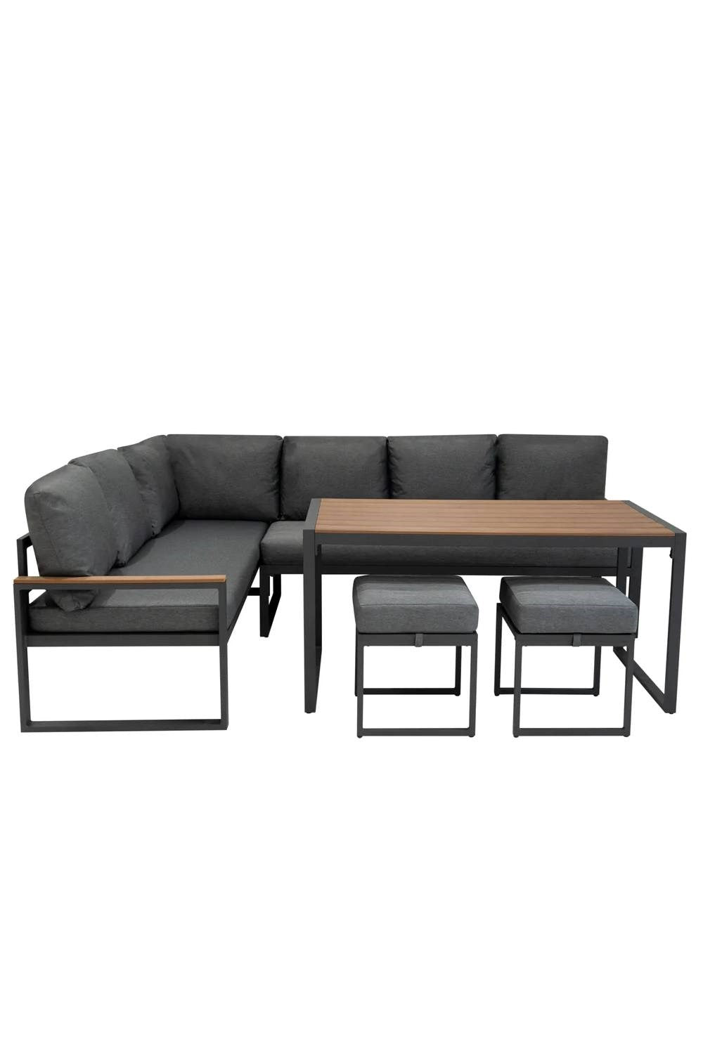  M3632C Aluminium Corner Sofa Set