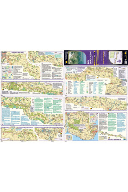  M394F0 South Downs Way Trail Map