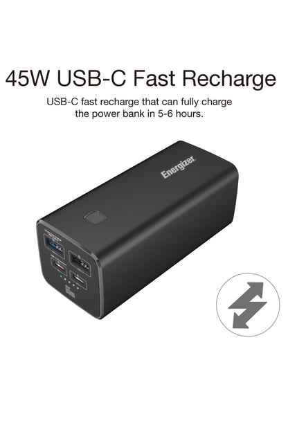 Energizer 20000mAh Powerbank With Rapid Charging