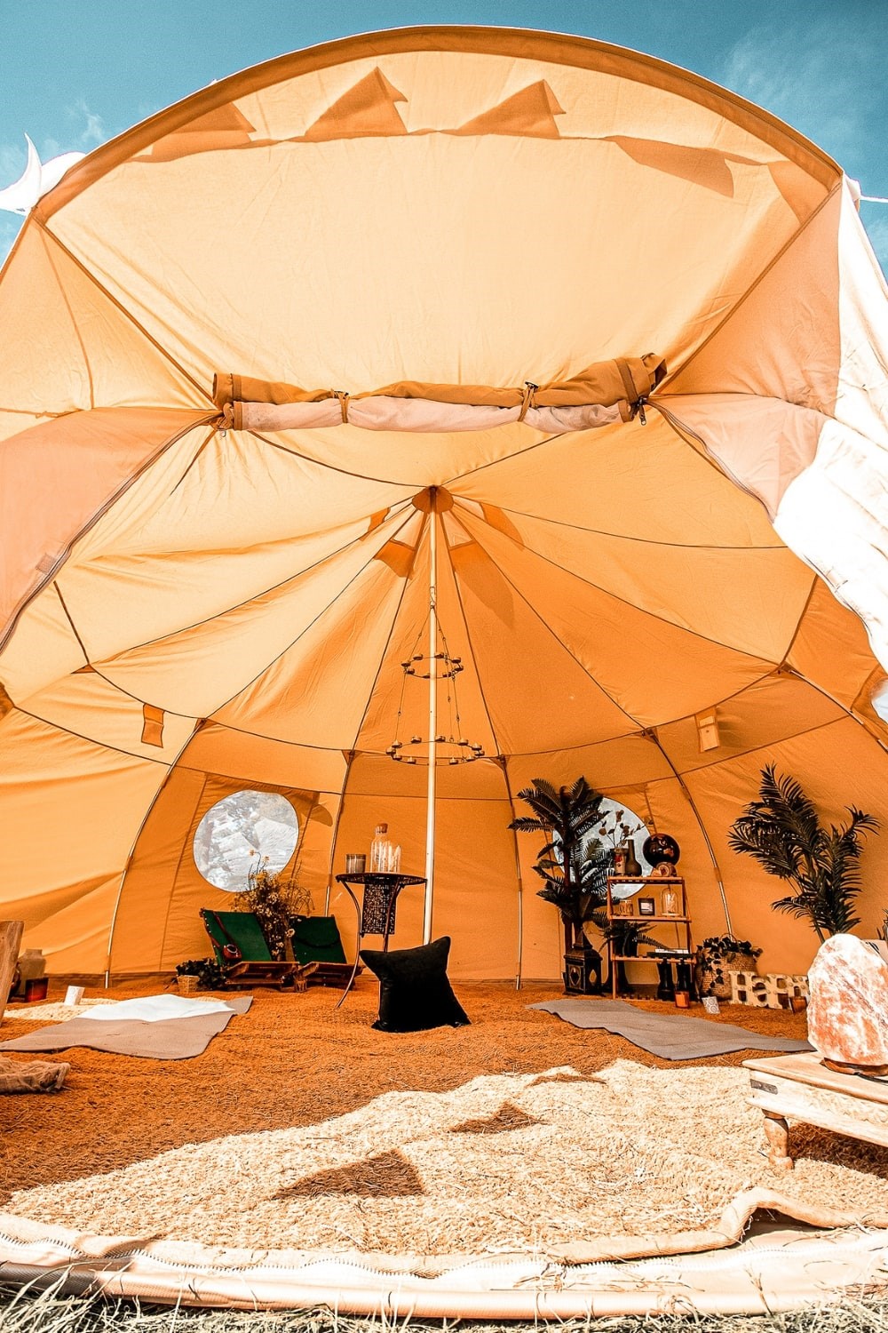  5m Luna Bell Tent Canvas 285gsm