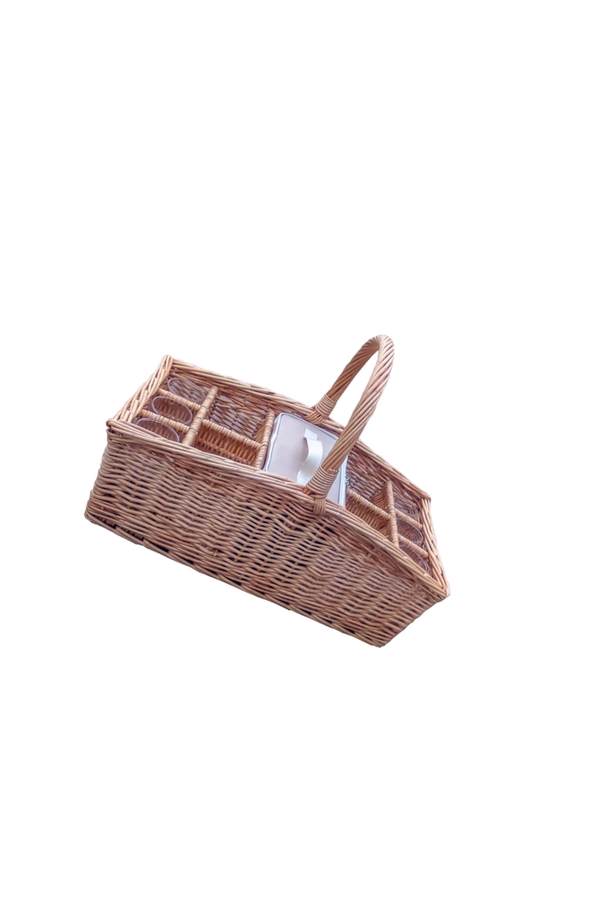  M3C6AF Drinks Baskets Carrier With Cool Bag
