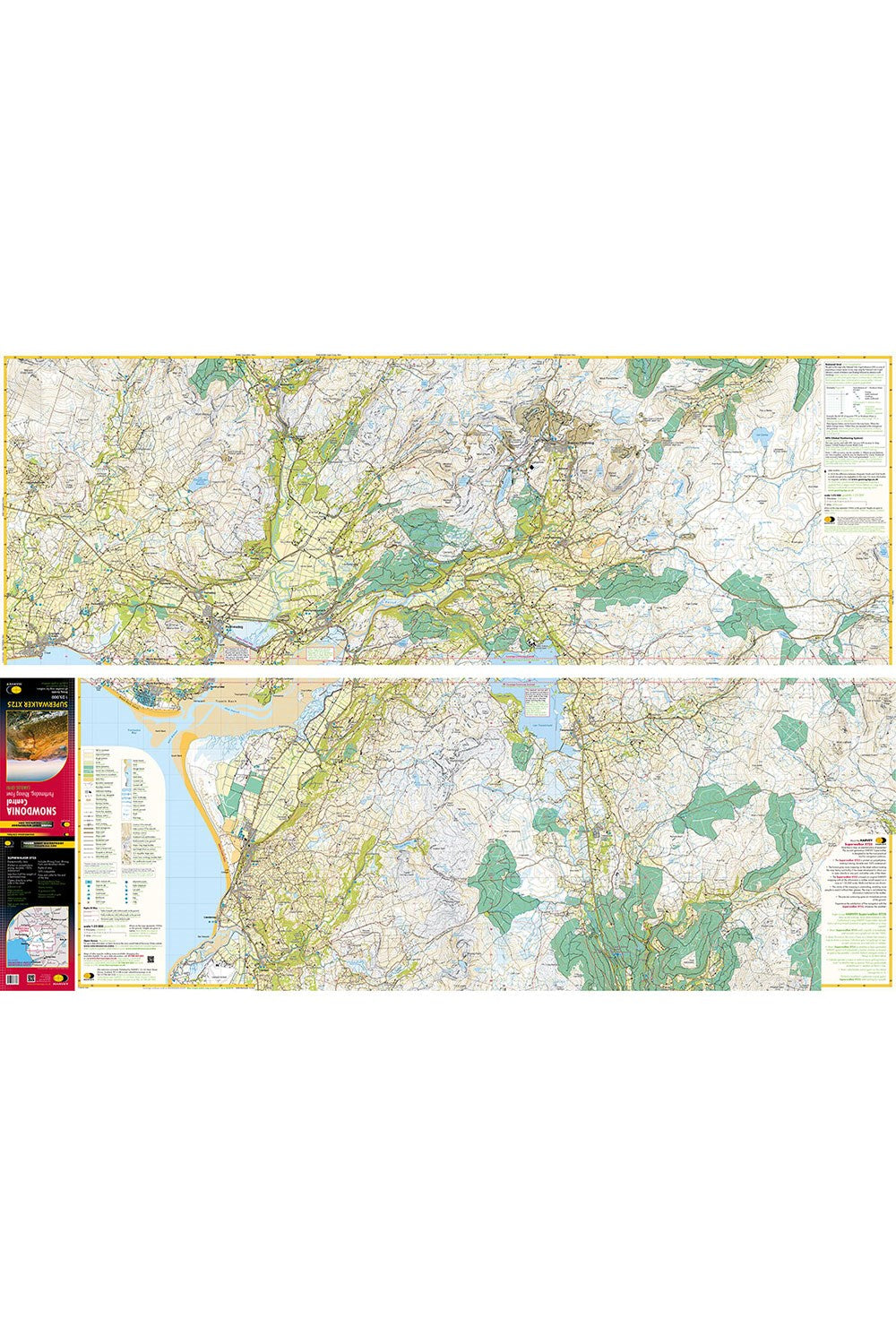  M3D816 Snowdonia Superwalker Map Set