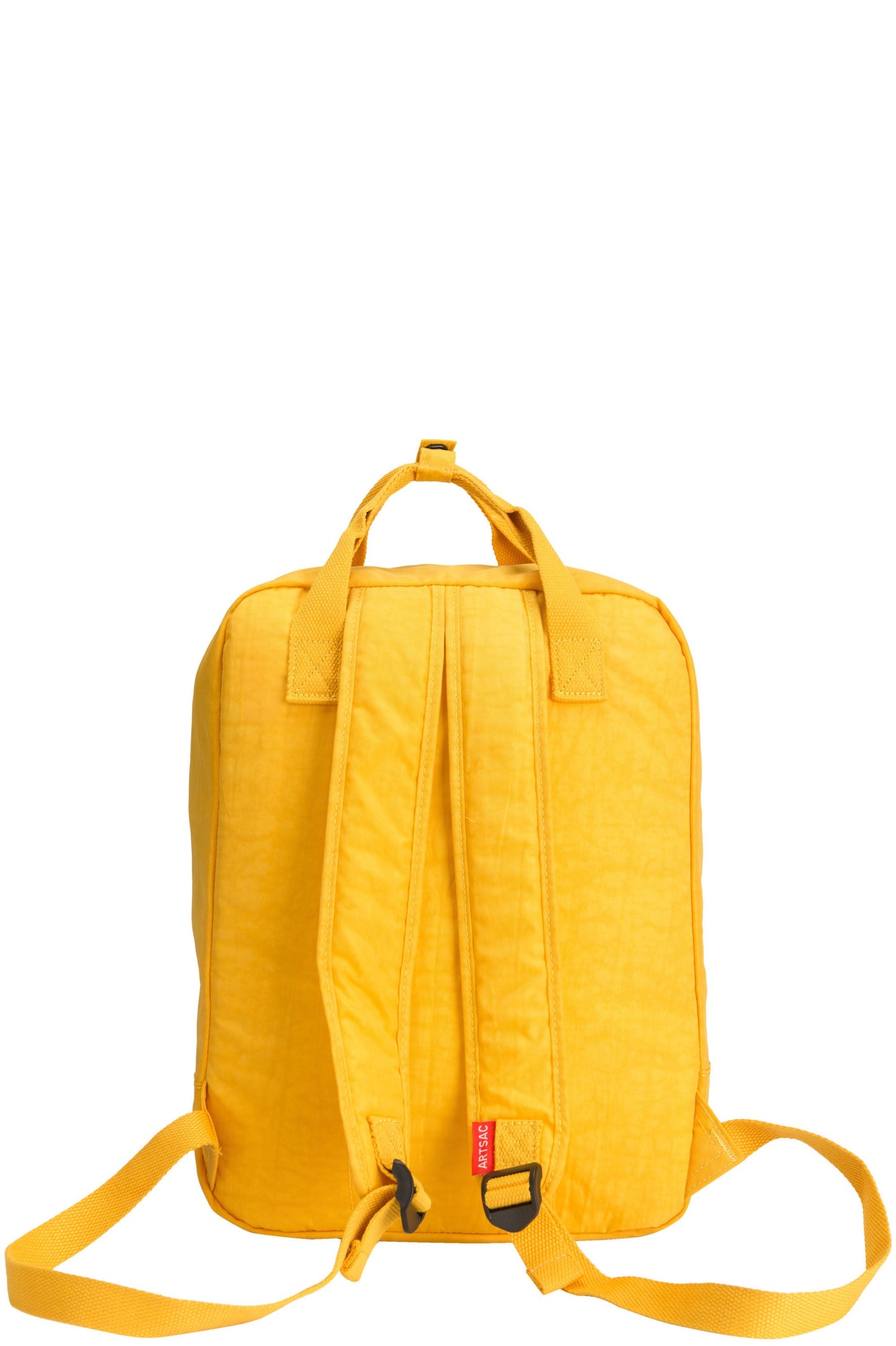  Zip Top Squared Front Pocketed Backpack