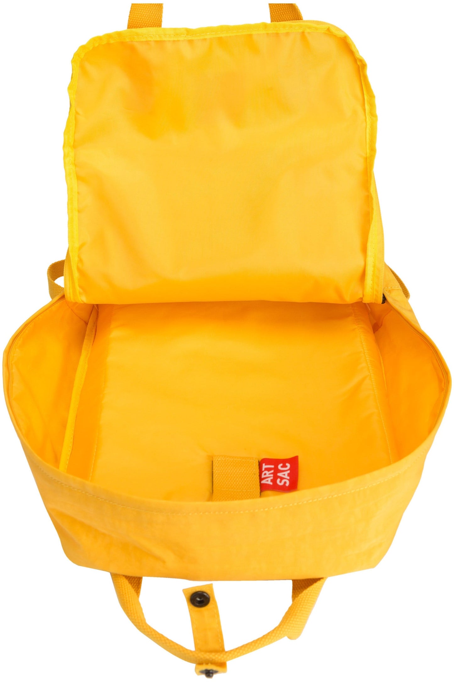  Zip Top Squared Front Pocketed Backpack