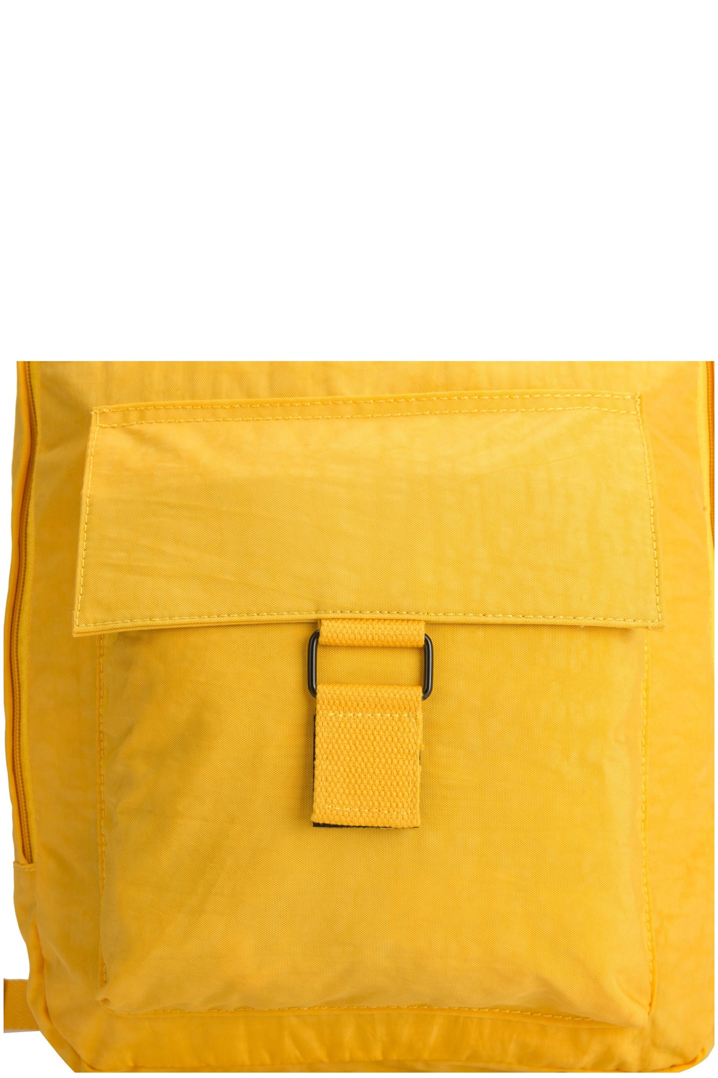  Zip Top Squared Front Pocketed Backpack