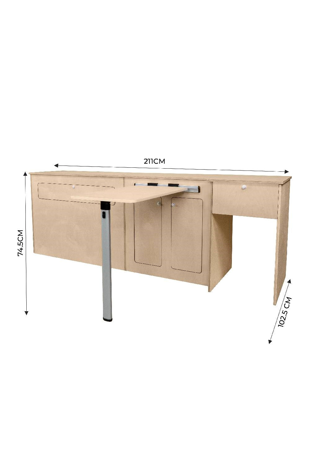  M404CB Camper Kitchen Pod - LHD