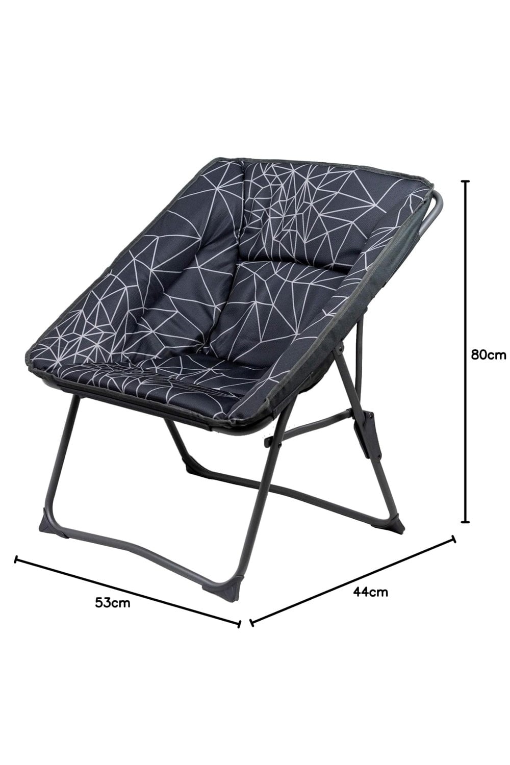  M404FE Folding Camping Chair Bilbao Moon