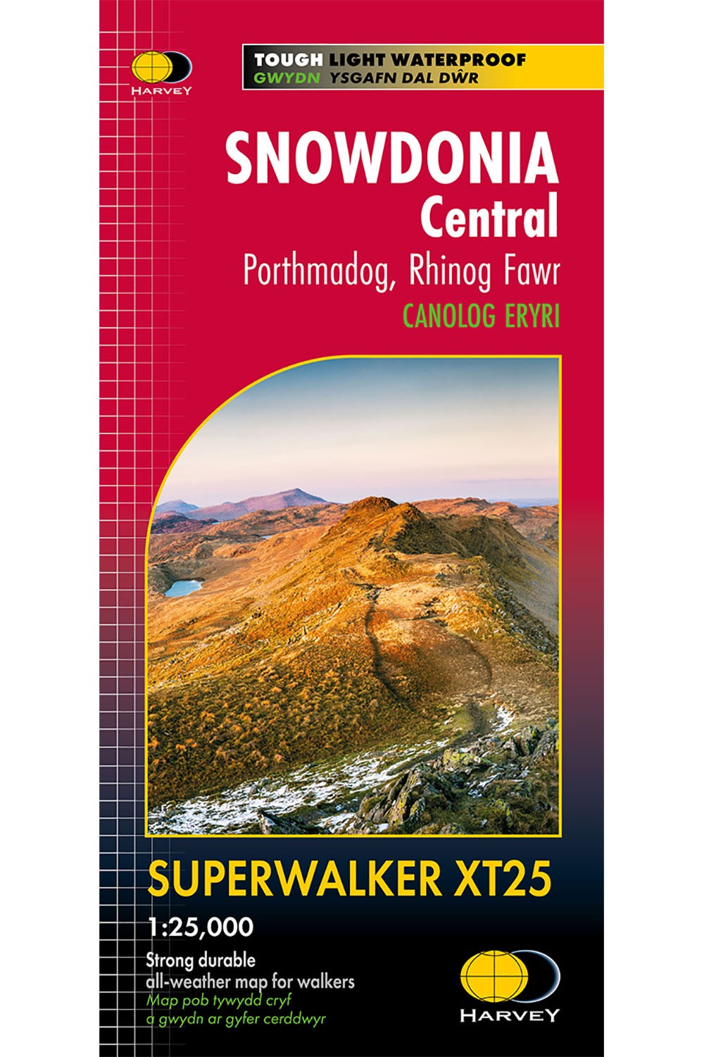  M44372 Snowdonia Central Superwalker Map
