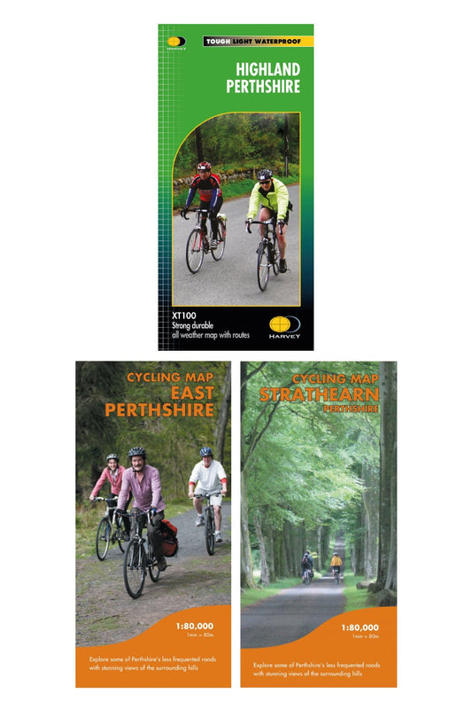  M4446C Perthshire Cycling Map Set