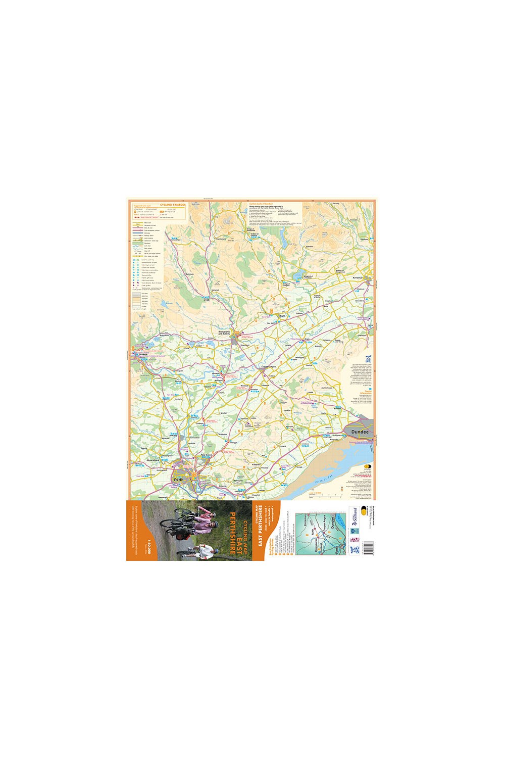  M4446C Perthshire Cycling Map Set