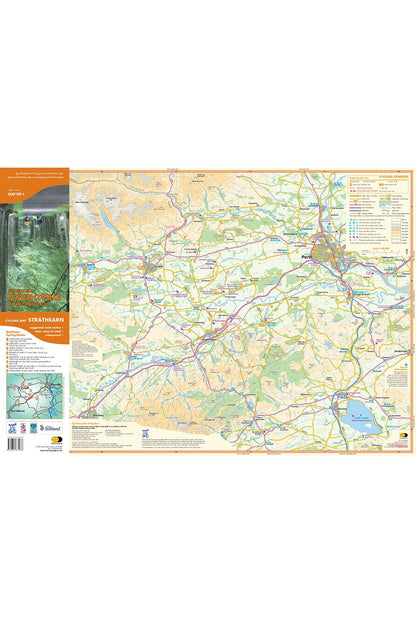  M4446C Perthshire Cycling Map Set