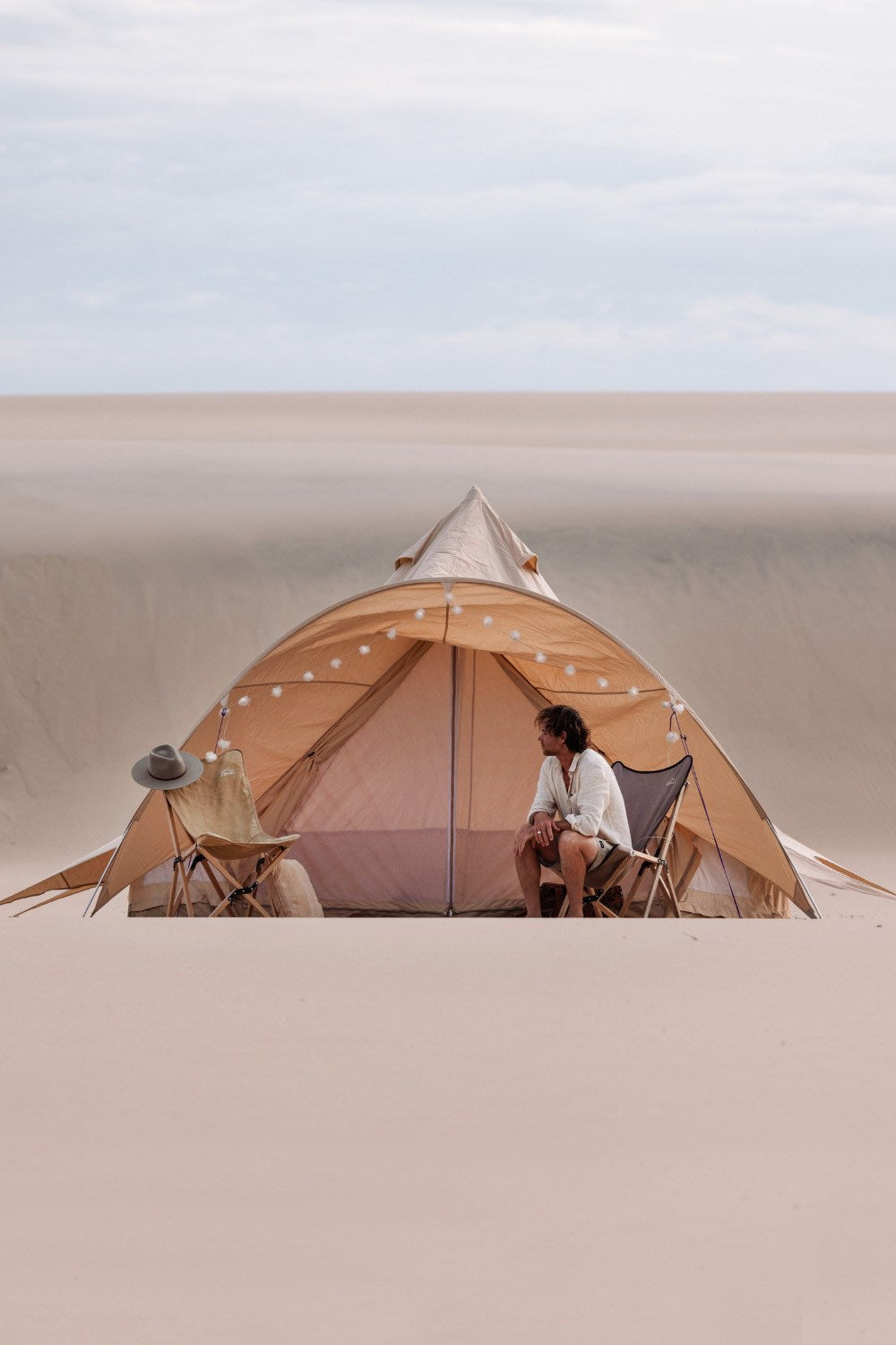  4m Star Bell Tent Canvas Lite 200gsm