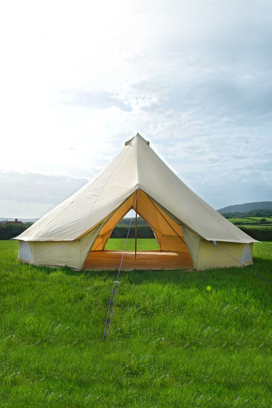  7m Bell Tent Double Door Canvas 285gsm