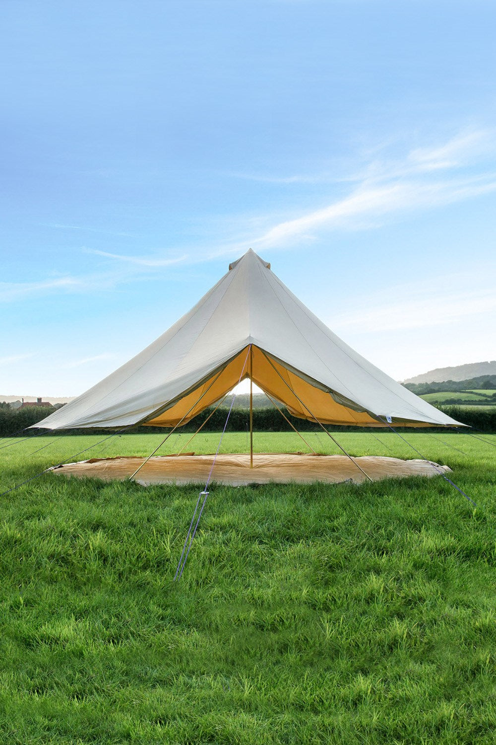  7m Bell Tent Double Door Canvas 285gsm