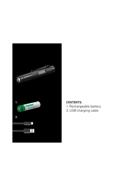 Ledlenser M48E6B P2R Core Rechargeable LED Torch