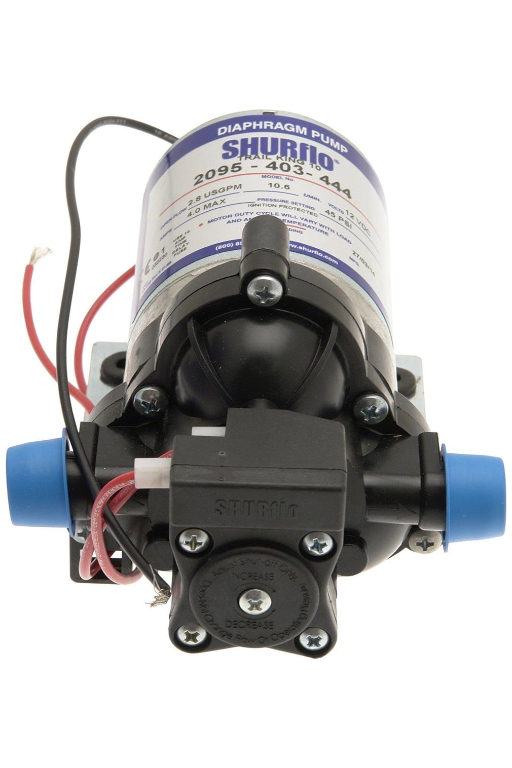 Shurflo M49B59 Trail King 10 Pump 45psi 12v