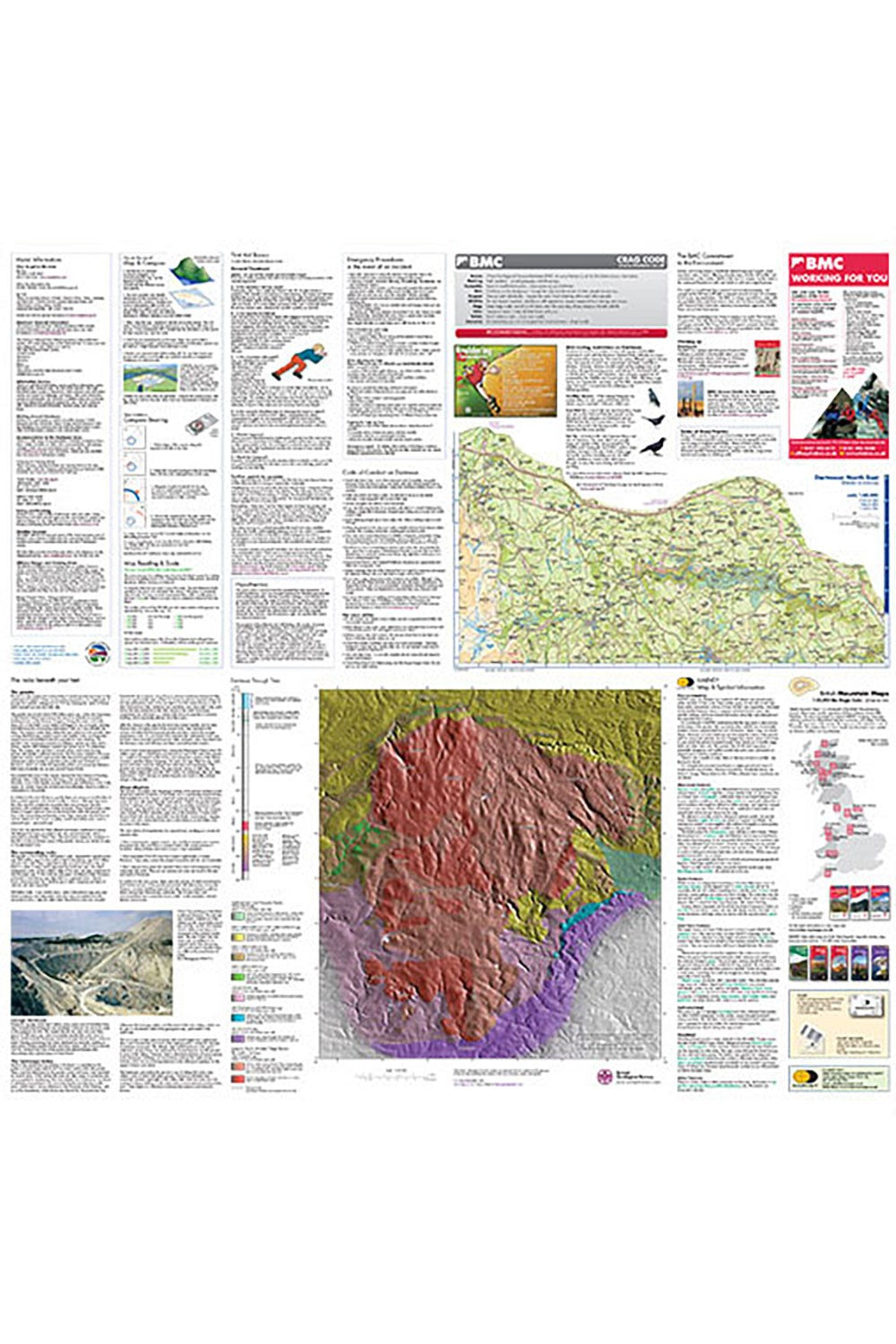  M4A6A3 Dartmoor British Mountain Map