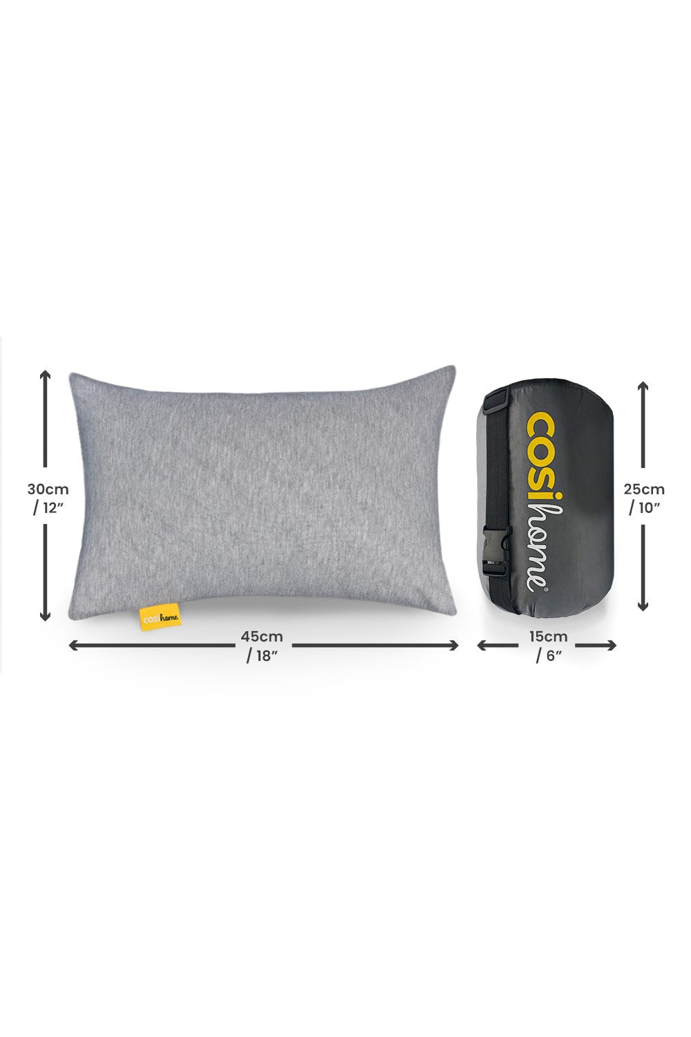  M4BA00 Memory Foam Travel Pillow