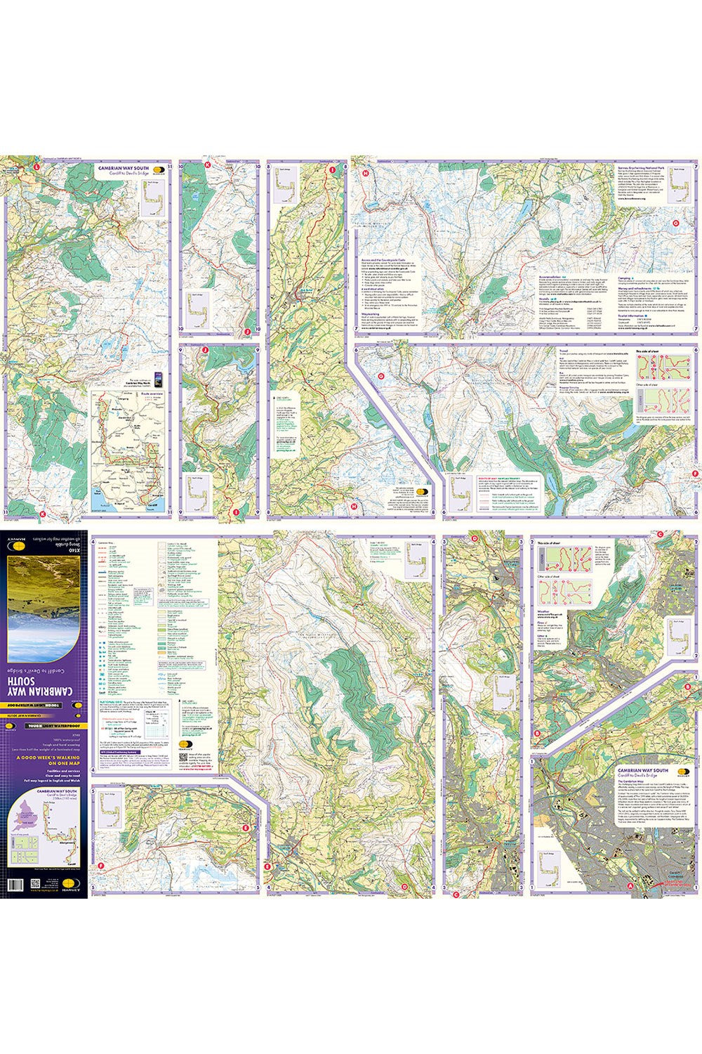  M4BE79 Cambrian Way South Trail Map