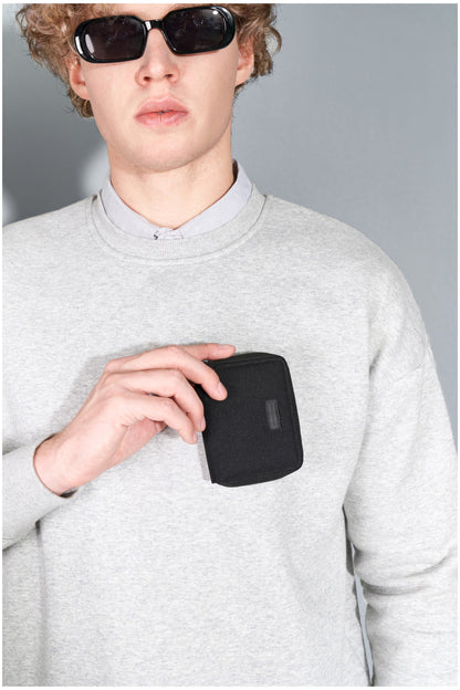  M4E974 Selus Zip Round Wallet
