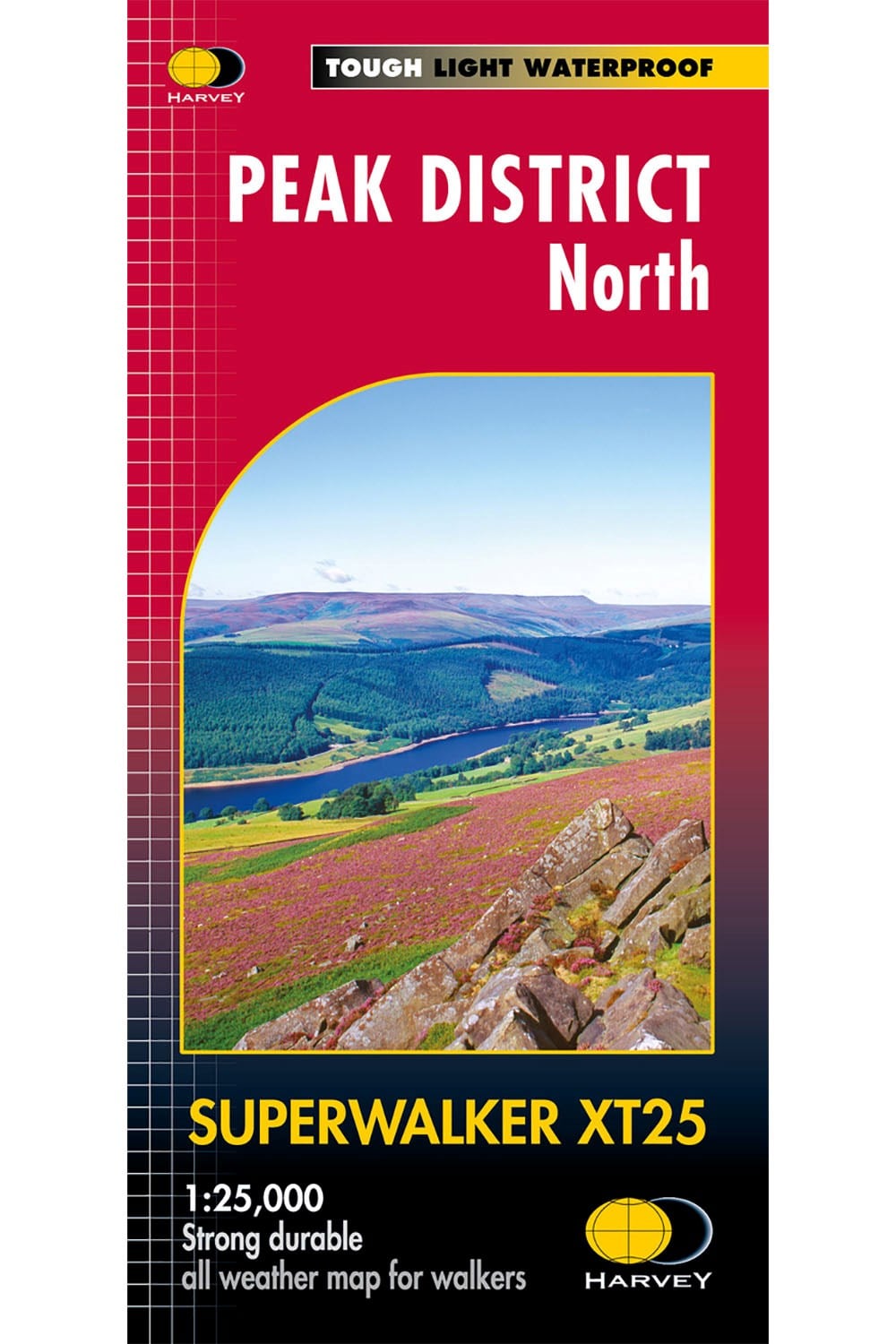  M4FAD1 Peak District North Superwalker Map