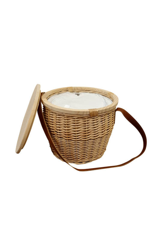  M52550 Round Insulated Basket With Chopping Board Lid