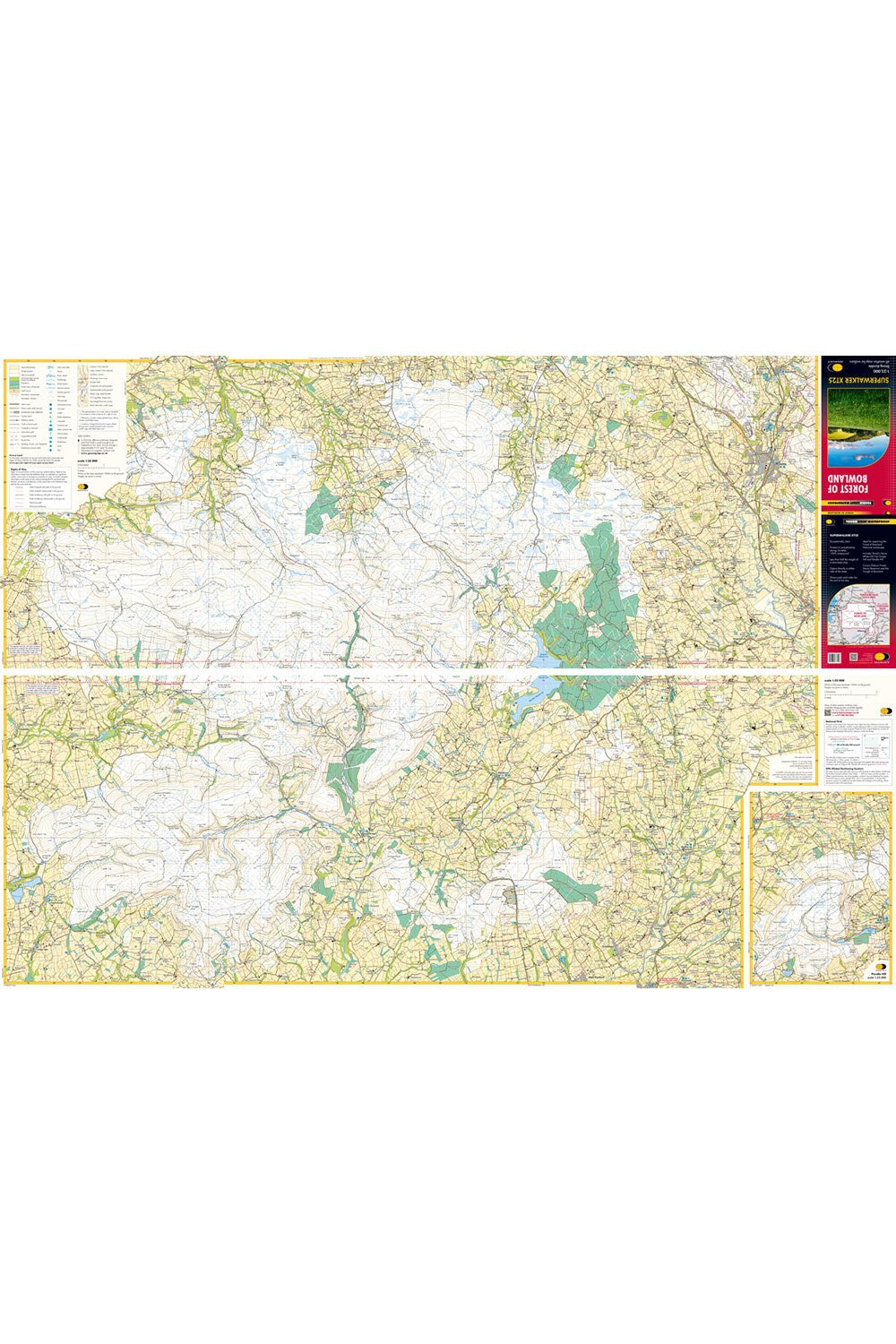  M52987 Forest Of Bowland Superwalker Map