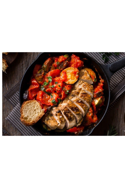  Chicken Supreme With Ratatouille (75g)