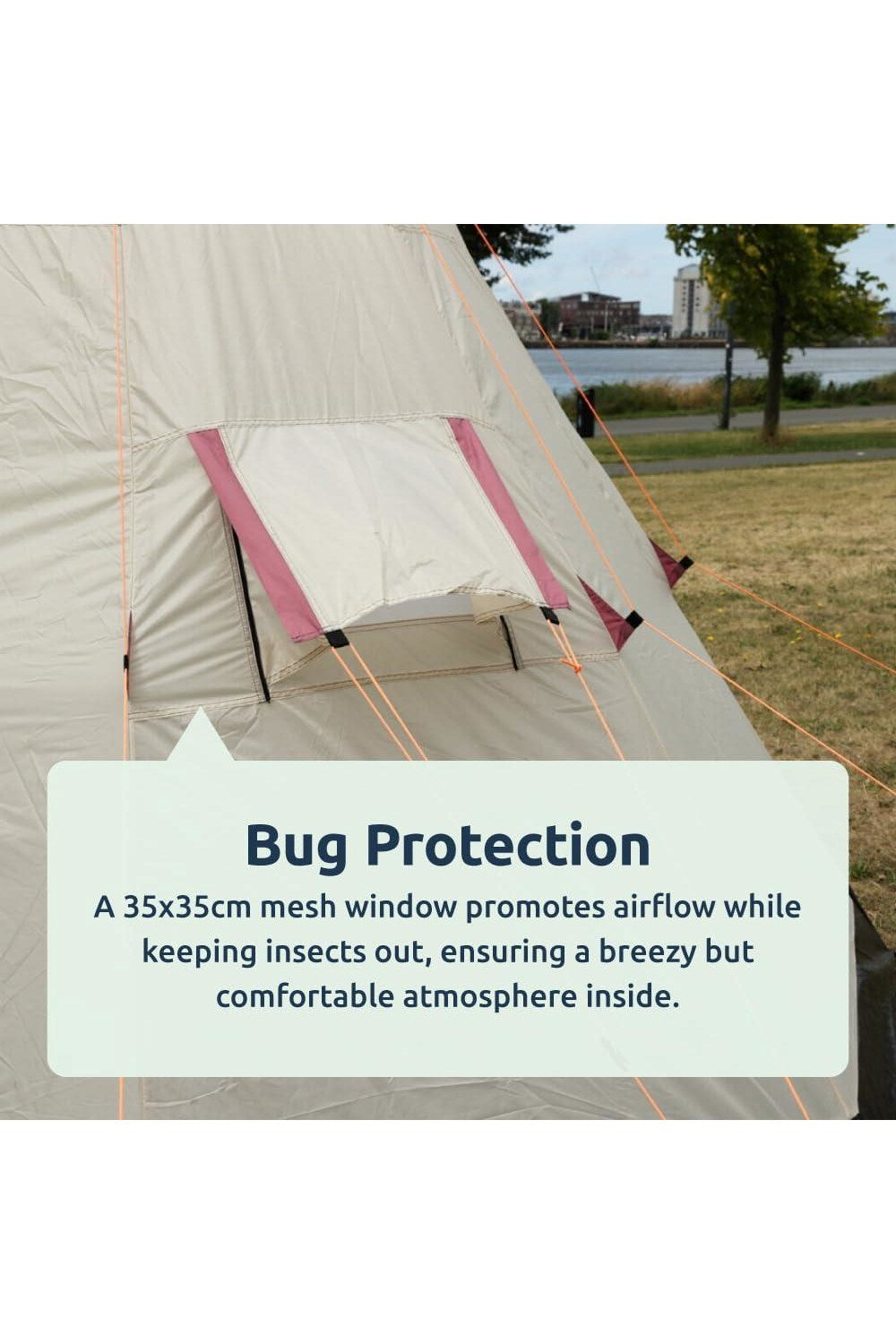  M53EE5 Teepee Camping Tent 2-3 Person
